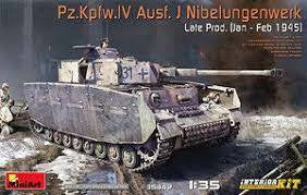 MiniArt 1/35 Panzer IV AusfJ Late Interior Kit 35342
